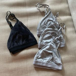 Set of 4 Baserange Mississippi Bras / Size S